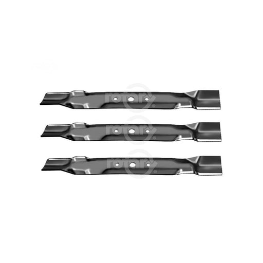 3 Pack Lawn Mower Blades Fits John Deere GX20249 GX20433 GY20567