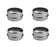 4 Pack Grease Cap For Bad Boy 014-7005-20 Exmark 1-543513 Scag 481559