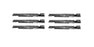 6 Pack Notched High-Lift Lawn Mower Blades Fits Exmark 103-2530 103-2530-S