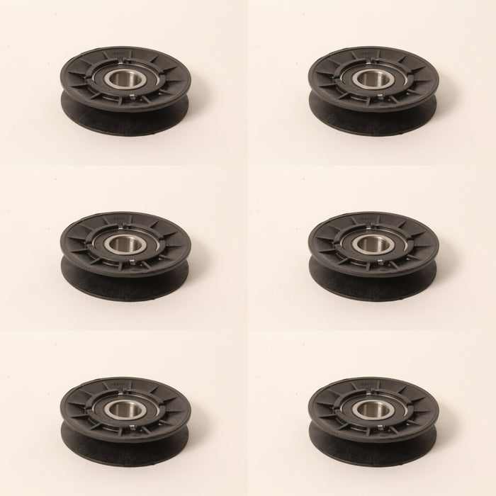 6 PK V-Idler Pulley For John Deere GX20286 G110 L100 L110 L118 L120 L17542 L2548