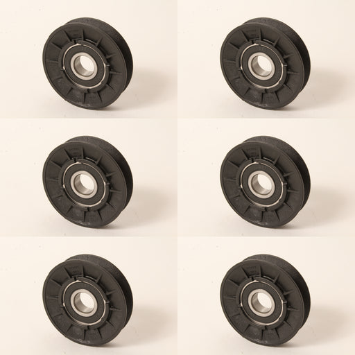 6 PK V-Idler Pulley For John Deere GX20286 G110 L100 L110 L118 L120 L17542 L2548