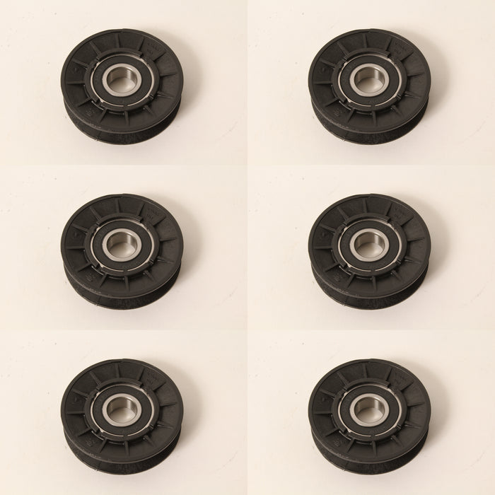 6 PK V-Idler Pulley For John Deere GX20286 G110 L100 L110 L118 L120 L17542 L2548