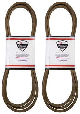 2PK OEM Exmark 109-0206 Drive Belt LHP23KA505 LHP27KC505 LHP20KC505 600,000 & Up