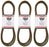 3PK OEM Exmark 109-0206 Drive Belt LHP23KA505 LHP27KC505 LHP20KC505 600,000 & Up