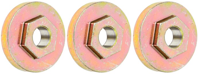3 PK Exmark 109-0916 Spindle Nut 7/8-14 Lazer Z AC AS HP XS DS S X Z 109-1508