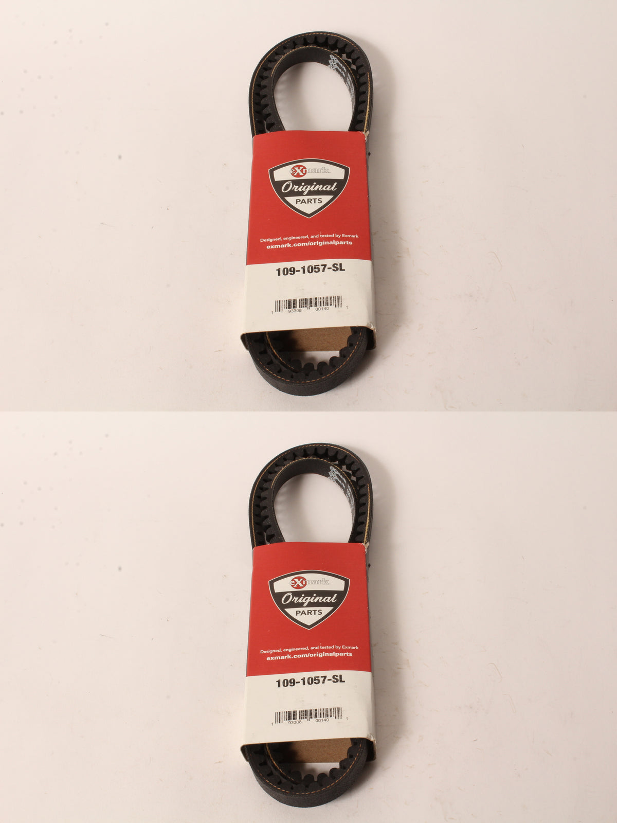 2 PK OEM Exmark 1091057SL Cog Hydro Pump Belt Turf Tracer HP SSerie