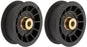 2 PK Genuine Exmark 109-4076 Flat Idler Pulley Lazer Z AC AS Front Runner