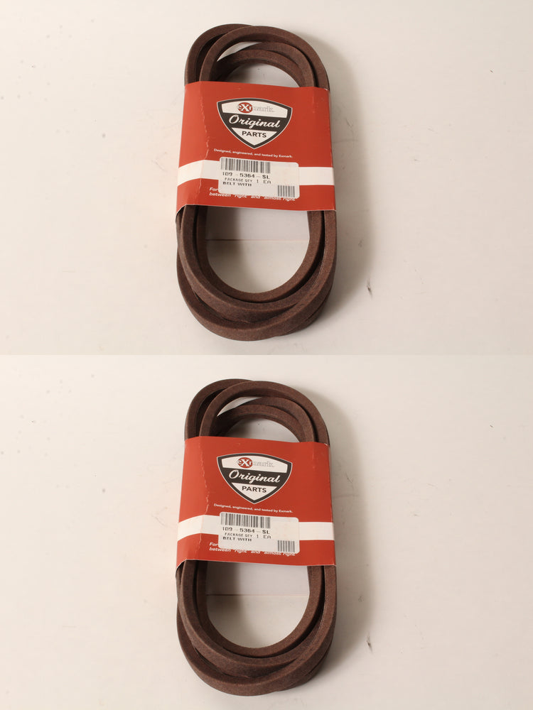 2 PK Genuine Exmark 109-5364-SL Belt Fits QST22BE482 QST23KC482 48" 109-5364