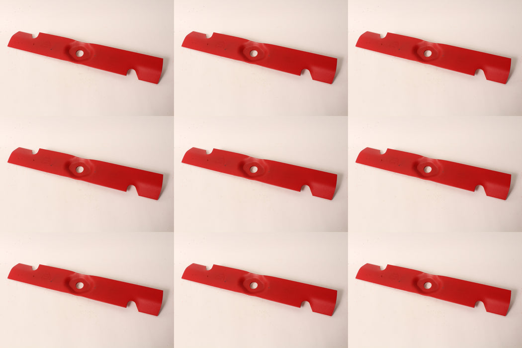 9 PK Genuine Exmark 109-6462-S High Lift Notched Blade Lazer Z HP 56" Cut OEM