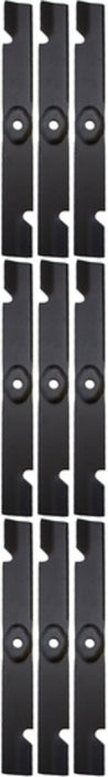 9 PK Genuine Exmark 109-6465-S High Lift Blade Lazer Z AC XS DS 72" Cut OEM