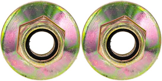 2 PK Genuine Exmark 109-6658 Flange Nut Lazer Z Vantage Turf Tracer DS E S X Z