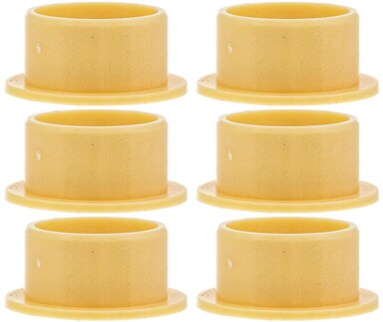 6 PK Genuine Exmark 109-8054 Flange Bushing Lazer Z AS S X Z Vantage Turf Tracer