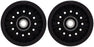 2 PK Genuine Exmark 109-8076 Flat Idler Pulley Lazer Z AS E S X Z OEM