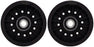 2 PK Genuine Exmark 109-8076 Flat Idler Pulley Lazer Z AS E S X Z OEM