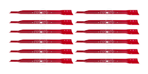 12 Pack Rotary Lawn Mower Blades Fits Windsor 50-3555