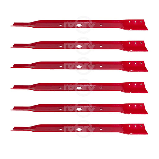 6 Pack Rotary Lawn Mower Blades Fits Windsor 50-3555