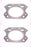 2 Pack Genuine Kawasaki 11004-7016 Head Gasket Fits FH541V FH580V OEM