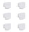 6 Pack Genuine Kawasaki 11013-2212 Air Filter Element Fits KBL27A KGT27A KEL27A