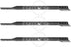 3 Pack Blade Fits Snapper 25" X 1-1/16"