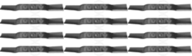 12 PK Rotary 11033 Blade Fits Grasshopper 320236 Standard Lift