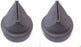 2 Pack Genuine Kawasaki 11065-7031 Air Filter Vacuator Valve Dust Cap Donaldson