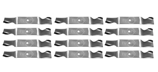 12 Pack Blades Fits AYP Roper Sears 187254 187256