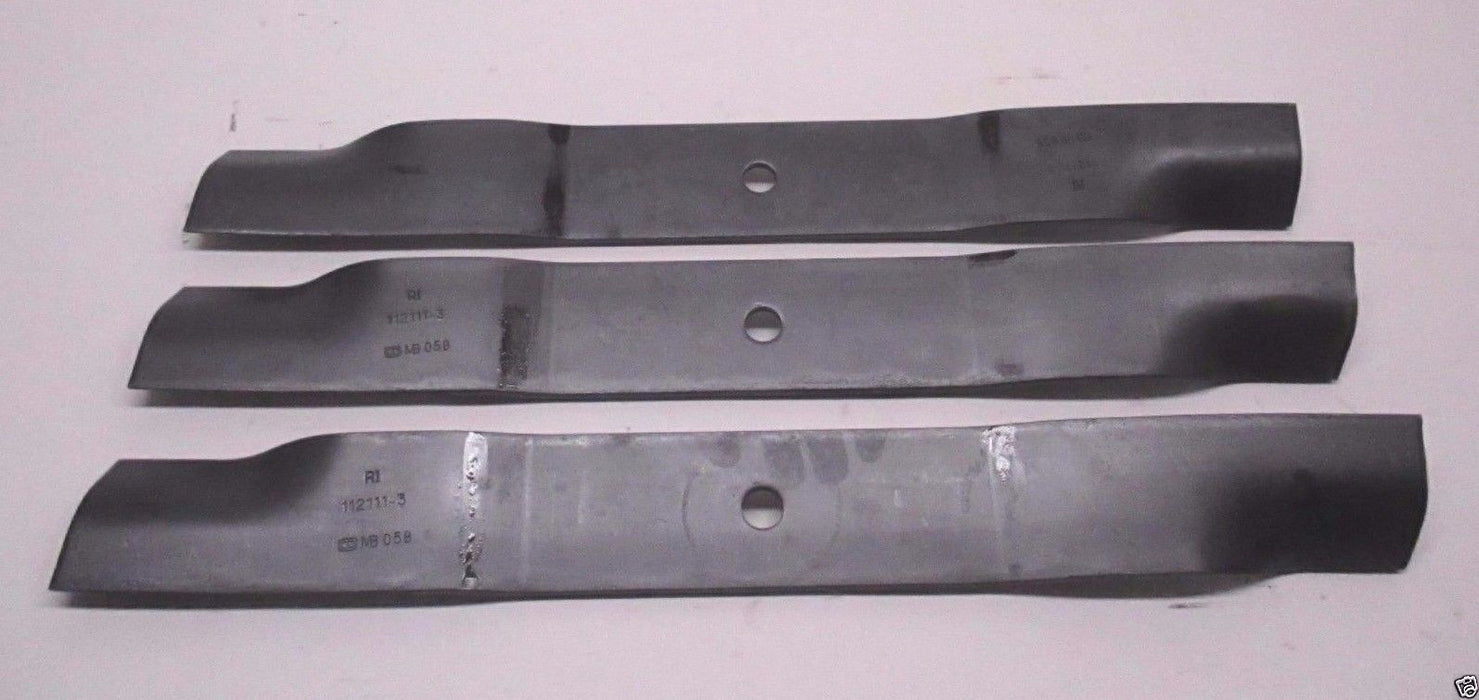 3 Pack Genuine Bobcat 112111-03 Mower Blade Fits 61" ZT Fastcut Predator Pro OEM