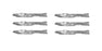 6 Pack Mulching Blades Fits Windsor 50-2812