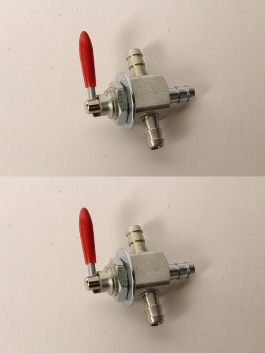 2 PK Two-Way Fuel Cut-Off Valve For Exmark 1-633347 Hustler 745059 Scag 482212