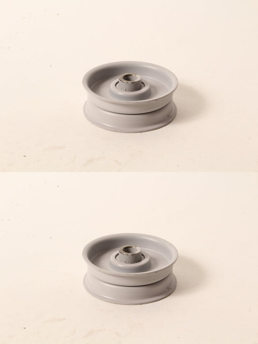 2 PK Genuine DR Generac 113071 Flat Idler Pulley 2-1/4" OD OEM