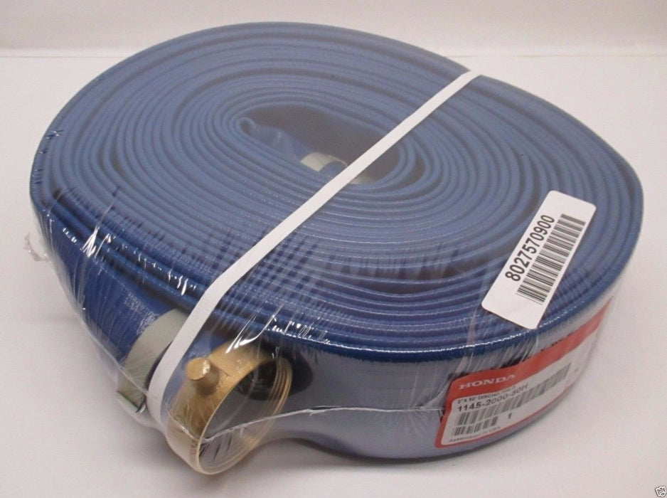 Genuine Honda 1145-2000-50H 2" x 50' Blue Goodyear Spiraflex Discharge Hose OEM