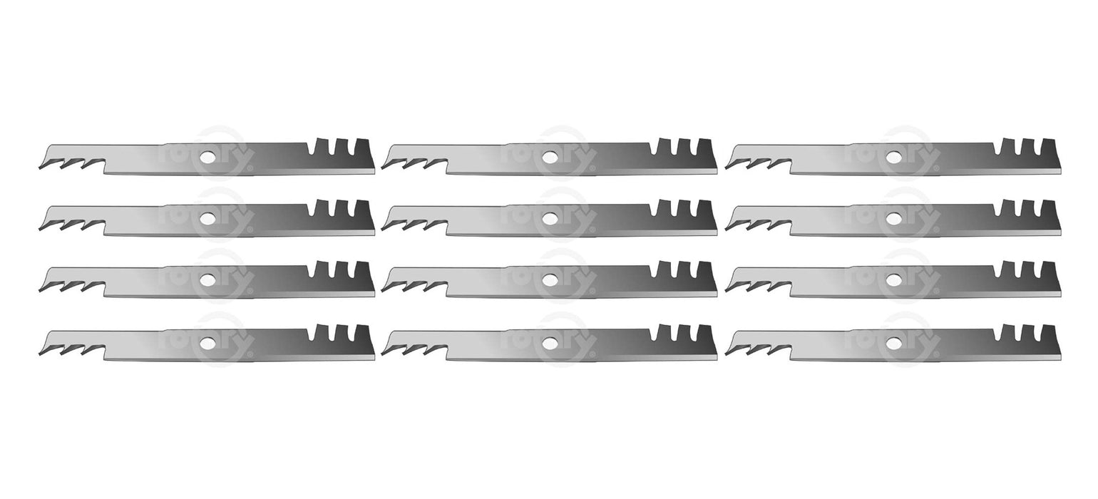 12 Pack Copperhead Mulcher Blade Fits Exmark 103-6393 103-6398-S 116-5174-S