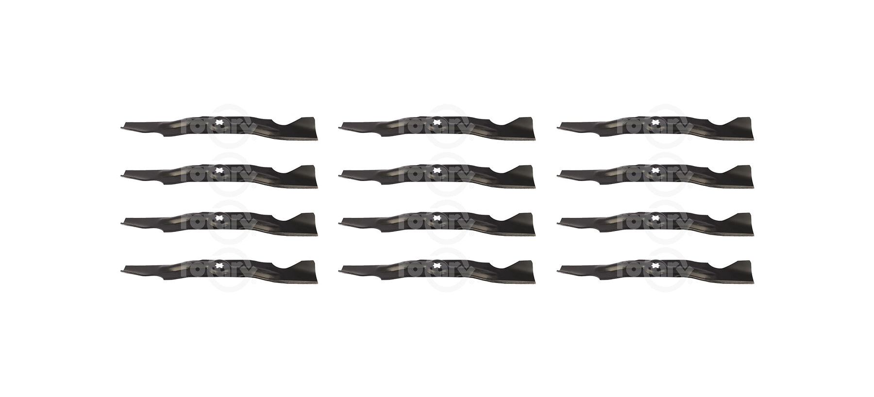 12 Pack Blades For Cub Cadet MTD 742-04053A 742-04056A 942-04053A 942-04056A