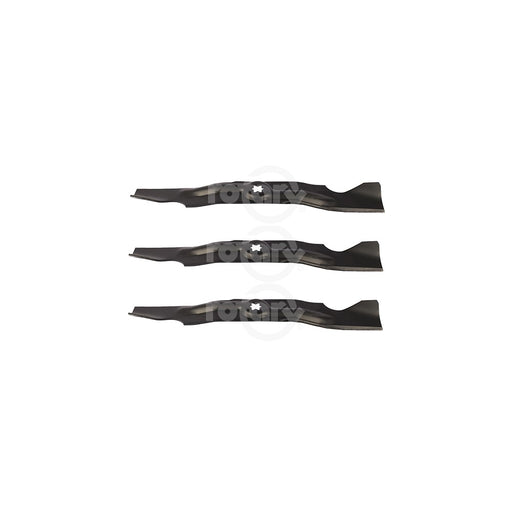 3 Pack Blades For Cub Cadet MTD 742-04053A 742-04056A 942-04053A 942-04056A