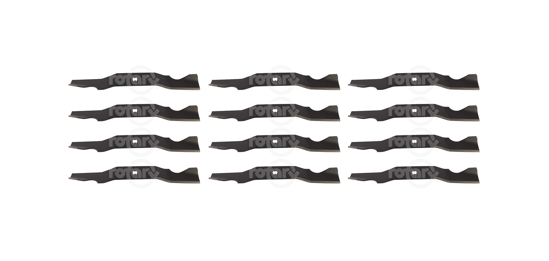 12 Pack Blades For Cub Cadet MTD 742-04053 942-04053A 742-04053A 942-04053C