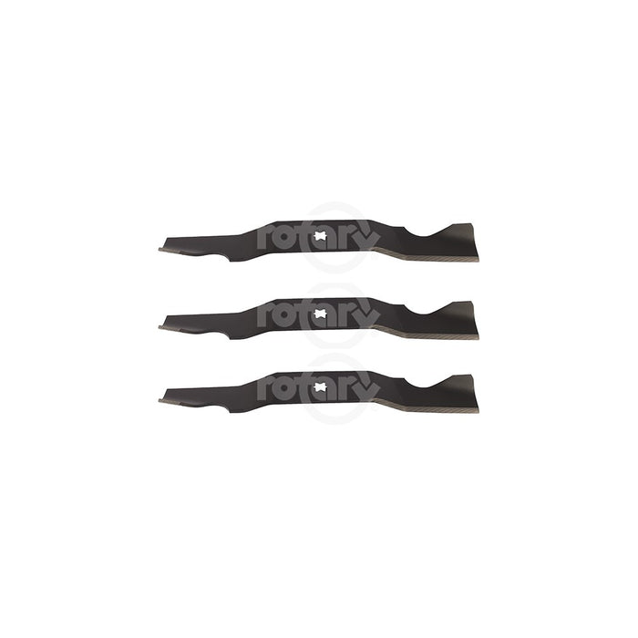 3 Pack Blades For Cub Cadet MTD 742-04053 942-04053A 742-04053A 942-04053C