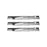 3 Pack High-Lift Lawn Mower Blades Fits Hustler 603995 783753 795526