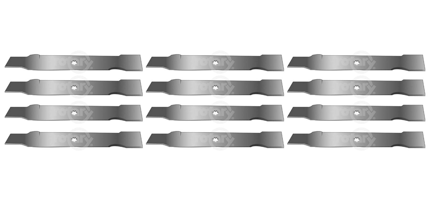 12 Pack Lawn Mower Blades Fits Windsor 50-3231