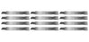 12 Pack Lawn Mower Blades Fits Windsor 50-3231