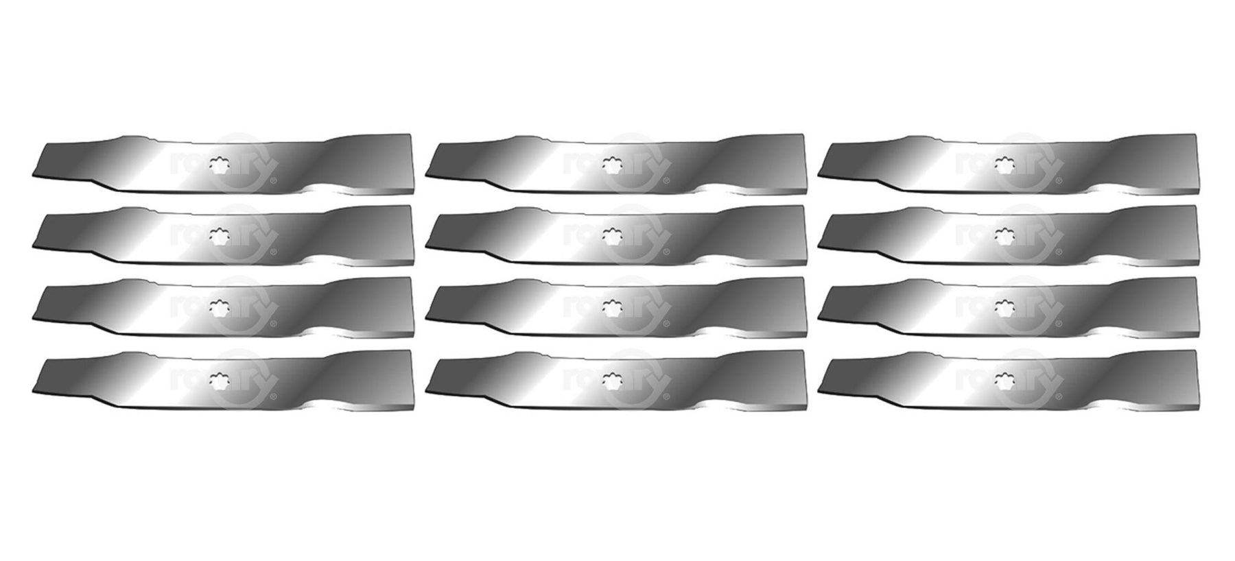 12 Pack Lawn Mower Blades Fits Windsor 50-2081