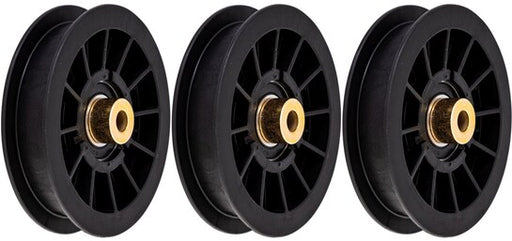 3 PK Genuine Toro 116-2456 Flat Idler Pulley Z-Master 2000 4000 Series Titan HD