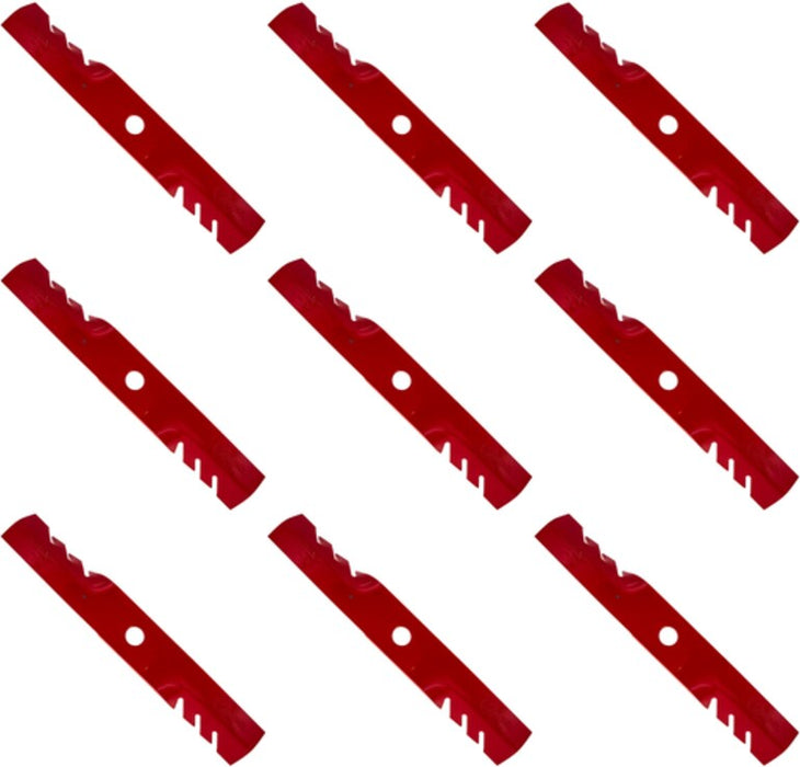 9 PK Genuine Exmark 116-5177-S Extreme Blade Lazer Z AS CT HP Vantage 48" OEM