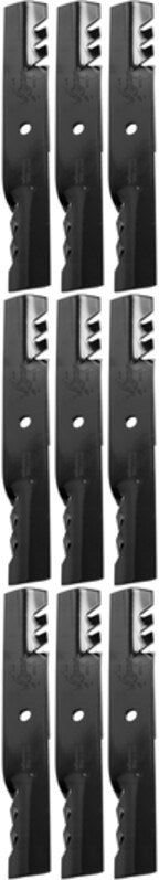 9 PK OEM Exmark 116-5178-S Extreme Blade Lazer Z Metro Turf Tracer Viking 48"