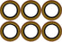 6 PK Genuine Exmark 116-5647 Grease Seal Lazer Z Vantage Staris E S X Series