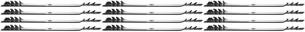 12 PK Genuine Exmark 116-8503-S Extreme Blade Lazer Z D Diesel E S X OEM
