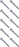 10 PK Genuine Exmark 116-9362 Hex Head Screw Lazer Z Vantage Turf Tracer