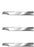 3 Pack Blade Fits Hustler 22-1/2" X 5/8"