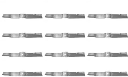12 Pack Blade Fits Exmark 24-3/4" X 15/16"