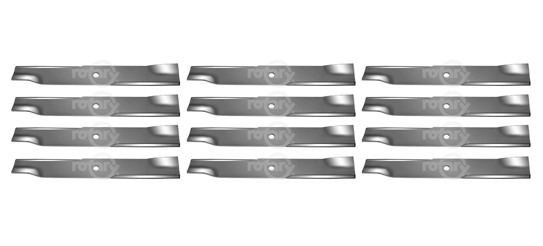 12 Pack Lawn Mower Blades Fits Hustler 601124 797696