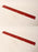 2 PK OEM Toro 119-7601-01 24" Scraper Bar 37770 37775 37793 38810 38812 39924